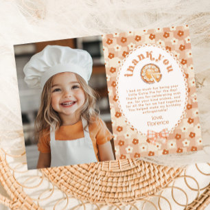 Little Cutie Paj Birthday Photo - tackkort Inbjudningar