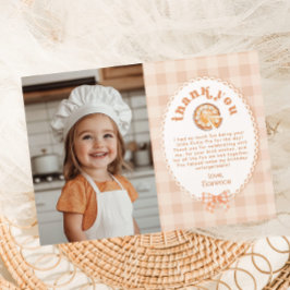 Little Cutie Paj Birthday Photo - tackkort Inbjudningar