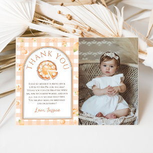Little Cutie Paj Birthday Photo - tackkort Tack Kort