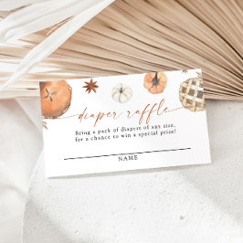 Little Cutie Paj Diaper Raffle Card Tilläggskort