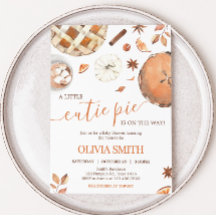 Little Cutie Paj Fall Pumpkin Baby Shower