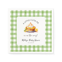 Little Cutie Paj Gingham Baby Shower