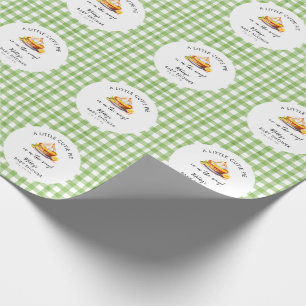 Little Cutie Paj Gingham Baby Shower Presentpapper