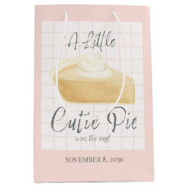 Little Cutie Pie Girl Baby Shower Gift Bag