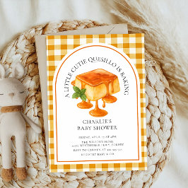 Little Cutie quesillo Fall Baby Shower Inbjudningar