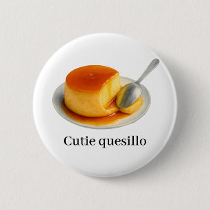 Little Cutie quesillo Höst löv Baby Shower Knapp