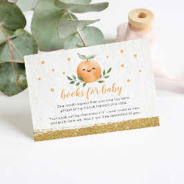 Little Cutie Sage Grönt Bokar for Baby Shower Tilläggskort