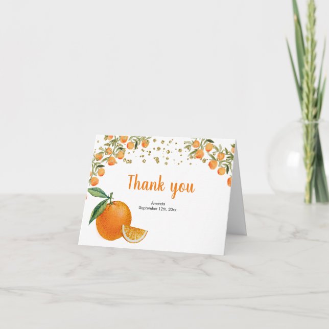 Little Cutie stod tackkort (Framsida)