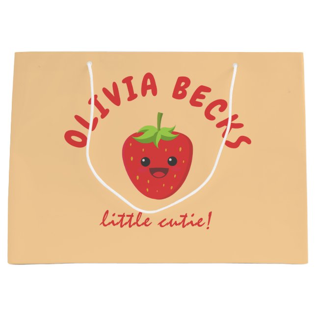 Little Cutie Strawberry Baby Shower (Framsidan)