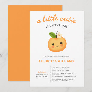 Little Cutie Summer Baby Shower-inbjudan Inbjudningar