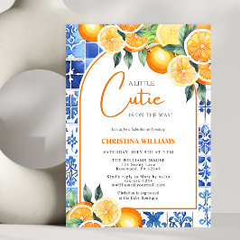 Little Cutie Summer Gender Neutral Baby Shower Inbjudningar