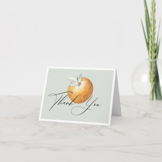 Little Cutie Watercolor Orange Tack (Framsida)
