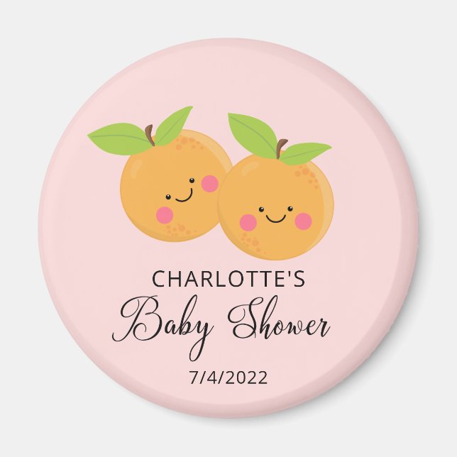 Little Cuties Baby Shower Magnet (Framsidan)