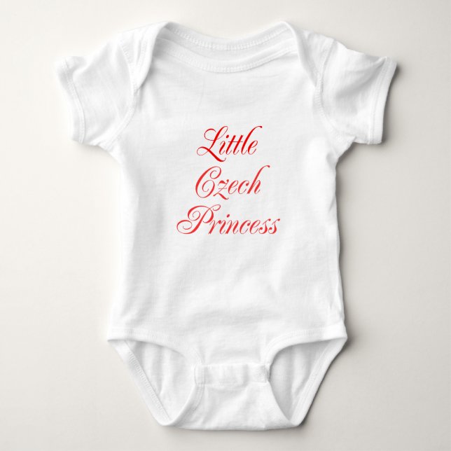 Little Czech Princess T-shirt (Framsida)