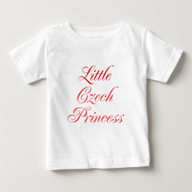 Little Czech Princess T-shirt (Framsida)