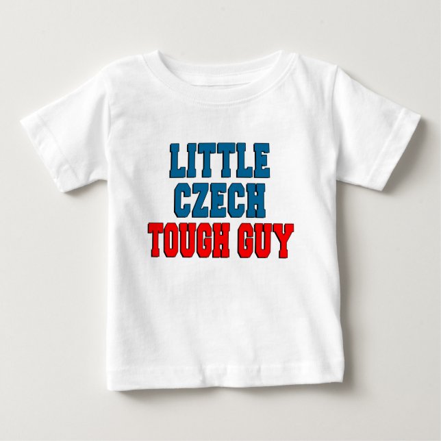 Little Czech Tuff Guy T Shirt (Framsida)