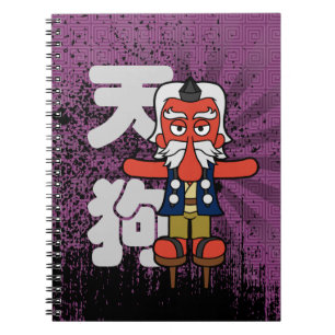 Little Daitengu Yokai Grunge Anteckningsbok