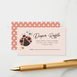 Little Dam Kärlek Kryp Boho Rosa Grönt Diaper Raff Tilläggskort