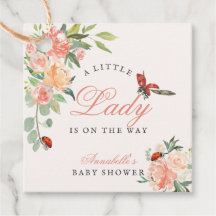 Little Dam Ladybug Ro Girl Baby Shower