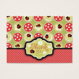 Little Dam TY Notecard Visitkort
