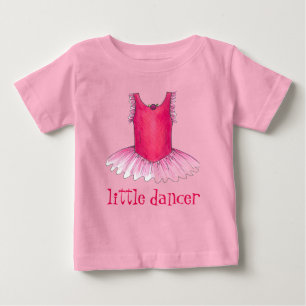 Little Dancer Ballet Costume Dance Tutu Ballerina Tee