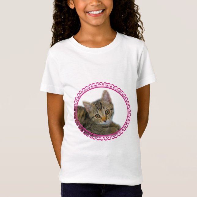 Little darling - cute kitty t shirt (Framsida)