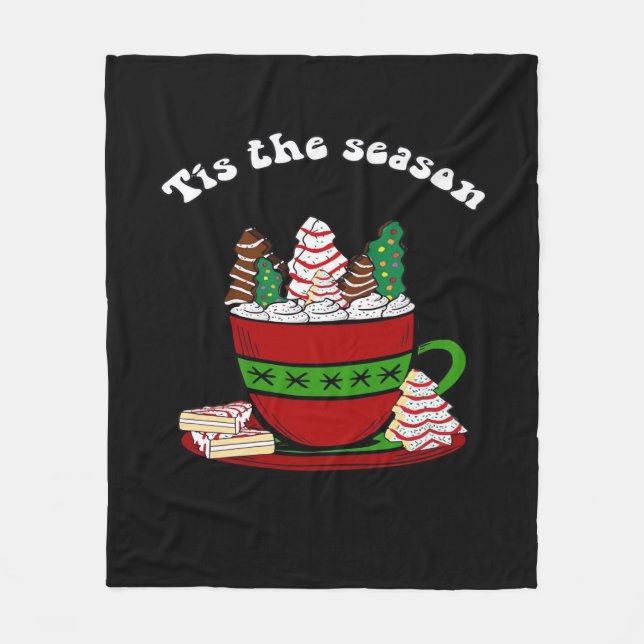 Little Debbie Tis The Season Fleecefilt (Framsidan)