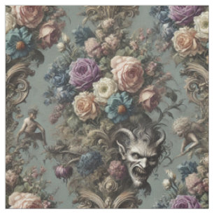 Little Demons Dare to Dream - Påstående Tile Tyg