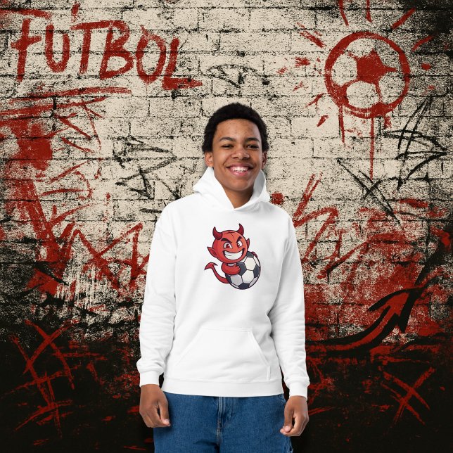 Little Devil with a soccer ball T Shirt (Skapare uppladdad)