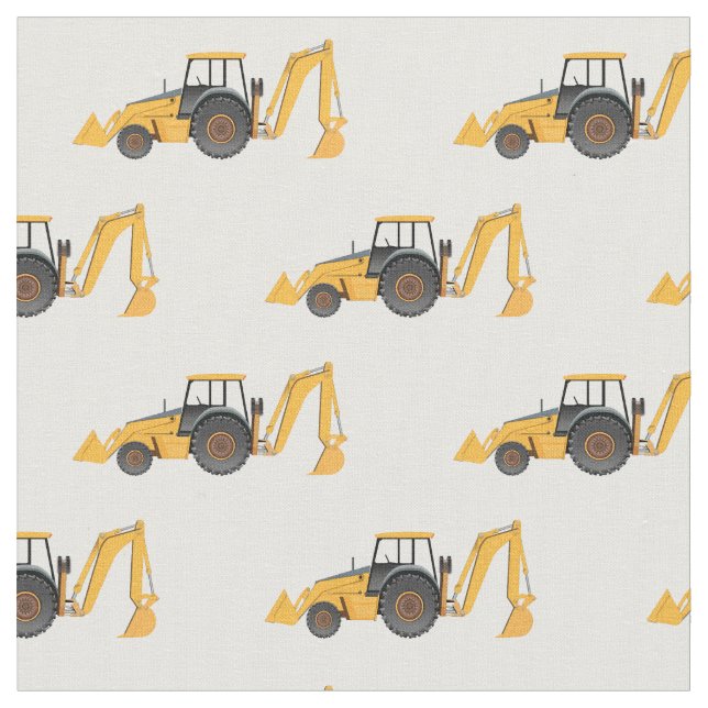 Little Digger - Anpassningsbar Combed Cotton (56 t Tyg (Närbild)