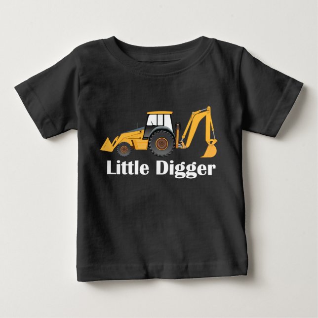 Little Digger - Baby Bra Jersey T-Shirt (Framsida)