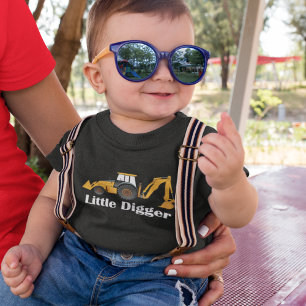 Little Digger - Baby Bra Jersey T-Shirt 