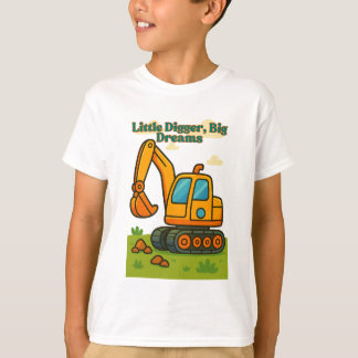 Little Digger T-Shirt för barn - Cute Tecknad