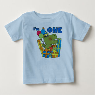 Little Dino 1st Birthday T shirts och Gifts
