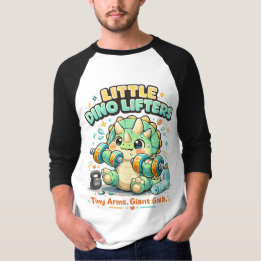 Little Dino Lifters 8KG | Små armar, stora mål T Shirt