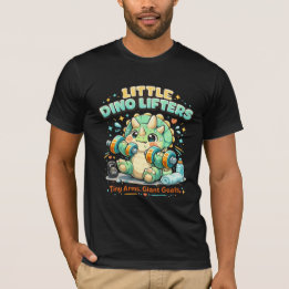 Little Dino Lifters 8KG | Små armar, stora mål T Shirt