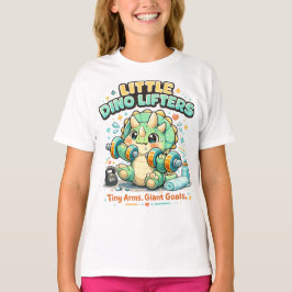 Little Dino Lifters 8KG | Små armar, stora mål T Shirt
