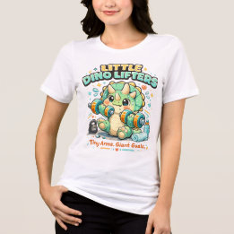 Little Dino Lifters 8KG | Små armar, stora mål T Shirt