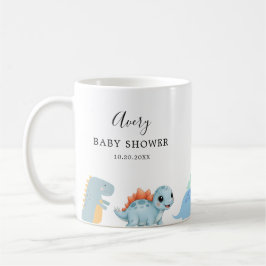 Little Dinosaur Cute Baby Shower Kaffemugg