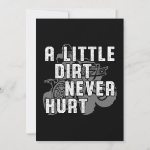 Little Dirt Quad Tävla ATV Rider Offroad Gift Inbjudningar