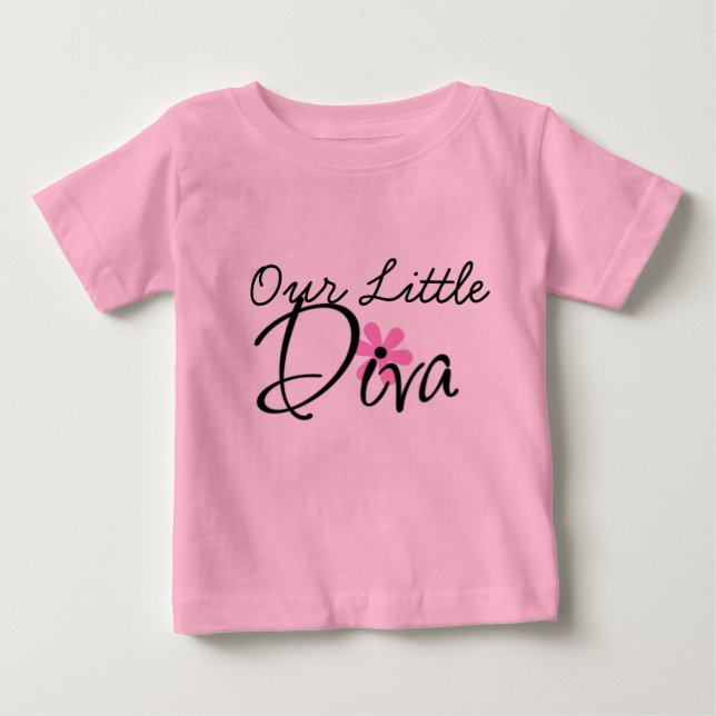 Little Diva BABY TShirt T-shirt (Framsida)