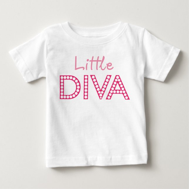 Little Diva T Shirt (Framsida)