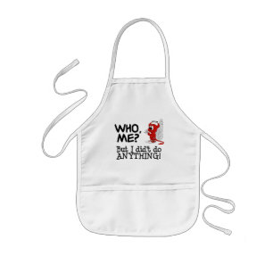Little Djävulen apron Barnförkläde