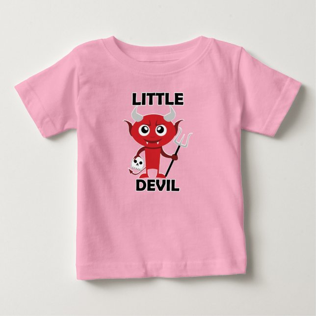 Little Djävulen - Baby Bra Jersey T-Shirt (Framsida)