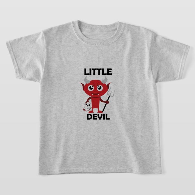 Little Djävulen - Girls Basic T-Shirt (Laydown)