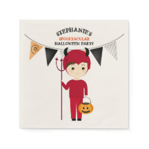 Little Djävulen Halloween fest