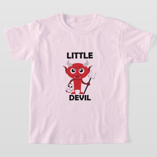 Little Djävulen - Kids Basic T-Shirt (Laydown)