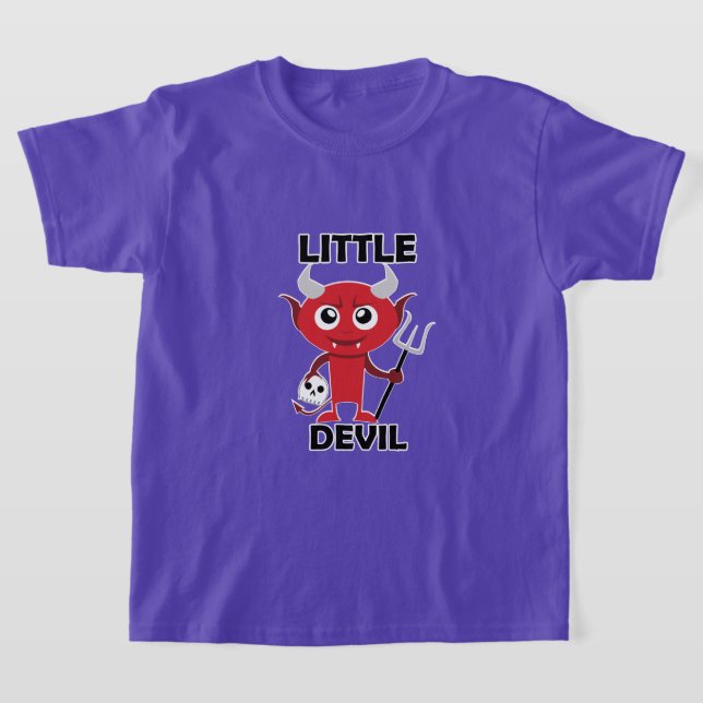 Little Djävulen - Kids Basic T-Shirt (Laydown)