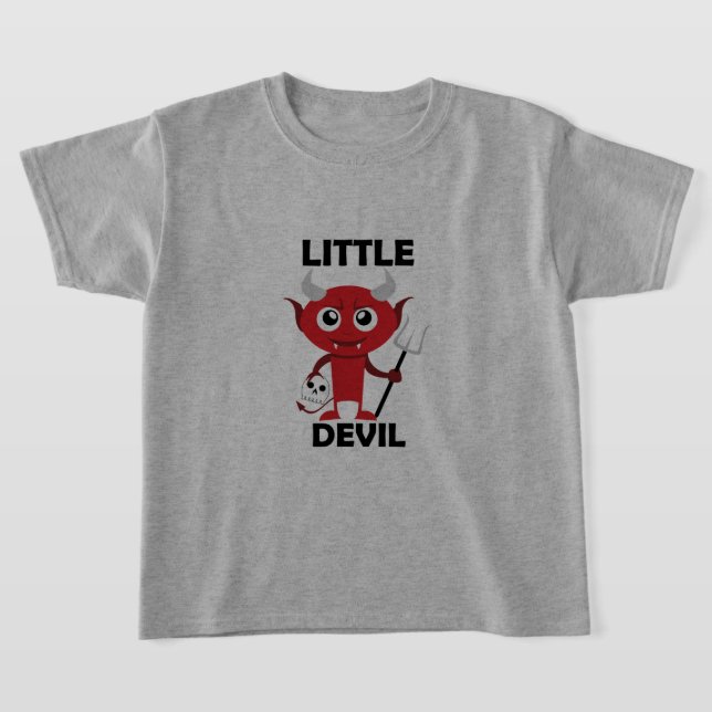 Little Djävulen - Kids Basic T-Shirt (Laydown)