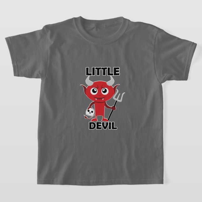 Little Djävulen - Kids Basic T-Shirt (Laydown)